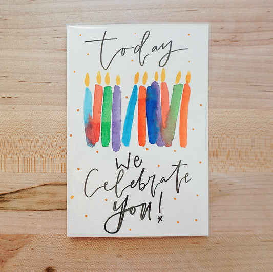 Today We Celebrate You! - Postcard