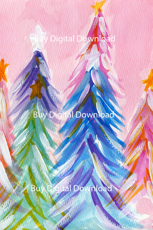 Oh Christmas Trees - Wallpaper